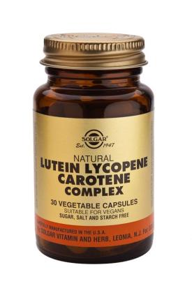 Lutein Lycopene Carotene Complex Vegetable 30 Capsules