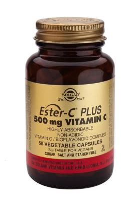 Ester-C Plus 500 mg Vitamin C Vegetable 100 Capsules