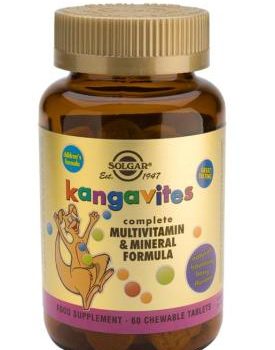 Kangavites Multivitamin & Mineral Chewable Tablets 60 - Bouncin Berry