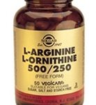 L-Arginine/L-Ornithine 500/250 mg 50 Veg Caps