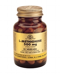 L-Methionine 500mg - 30 Capsules