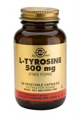 L-Tyrosine 500mg - 50 Veg Caps