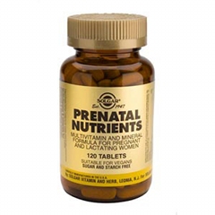 Prenatal Nutrients: 120 Tablets