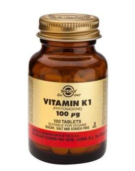 Vitamin K1 (Natural) 100 mcg 100 Tablets