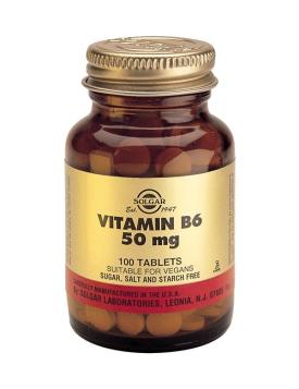 Vitamin B6 50 mg 100 Tablets