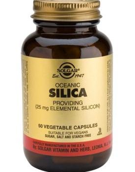 Oceanic Silica 25 mg Vegetable Capsules 50