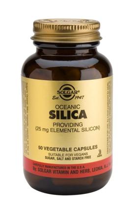 Oceanic Silica 25 mg Vegetable Capsules 50