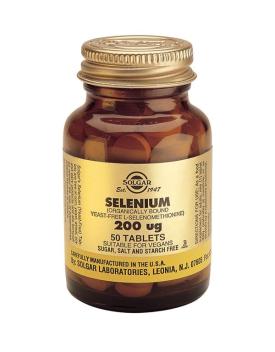 Selenium 200 ug Tablets (Yeast-Free Selenium) 50