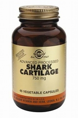 Solgar's 100% Pure Australian Shark Cartilage 750 mg Capsules