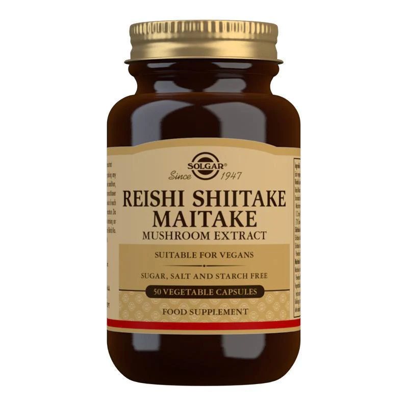 solgar Reishi Shiitake Maitake Mushroom Extract