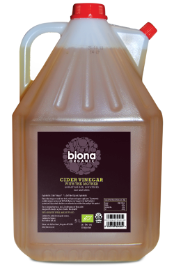 Biona Organic Vinegar - Cider Vinegar (with Mother) - 5lt