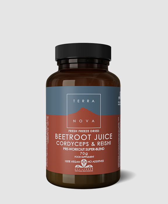 Terranova Beetroot Juice, Cordyceps & Reishi Super-Blend