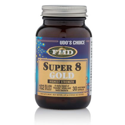 Udo’s Choice® Super 8 Gold Microbiotic - 30 Caps