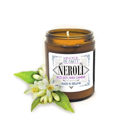 Mindful Beauty Neroli Candle with Eco-soy Wax