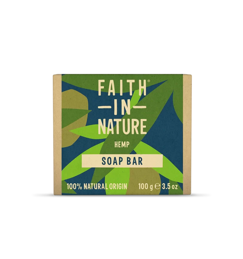 Faith in Nature Hemp Soap Bar (100g)