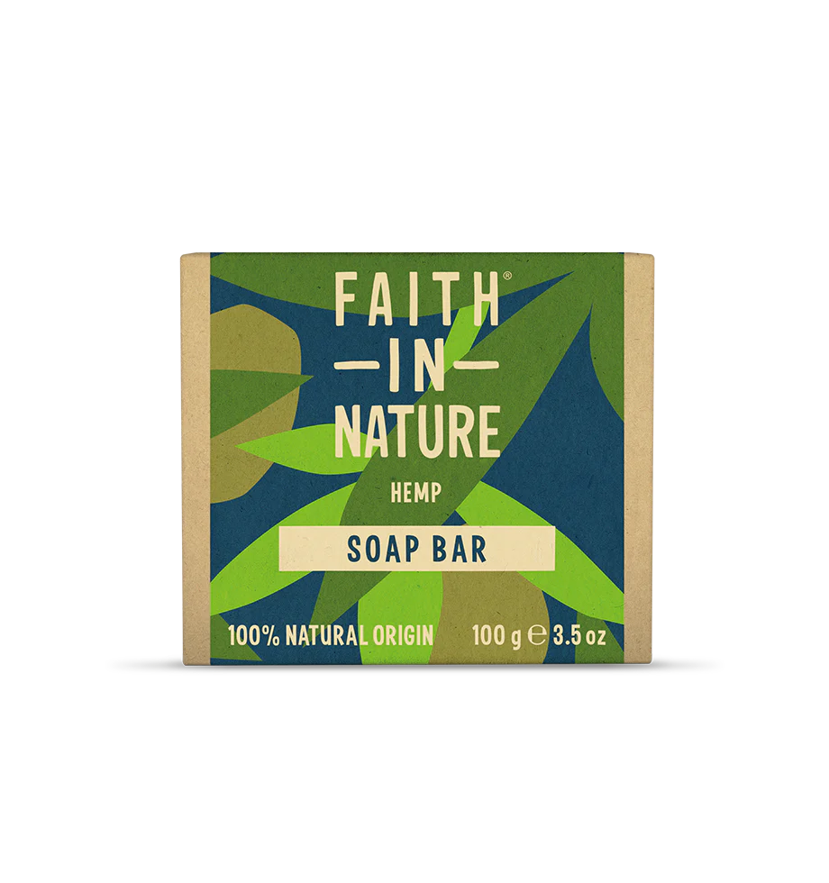 Faith in Nature Hemp Soap Bar (100g)