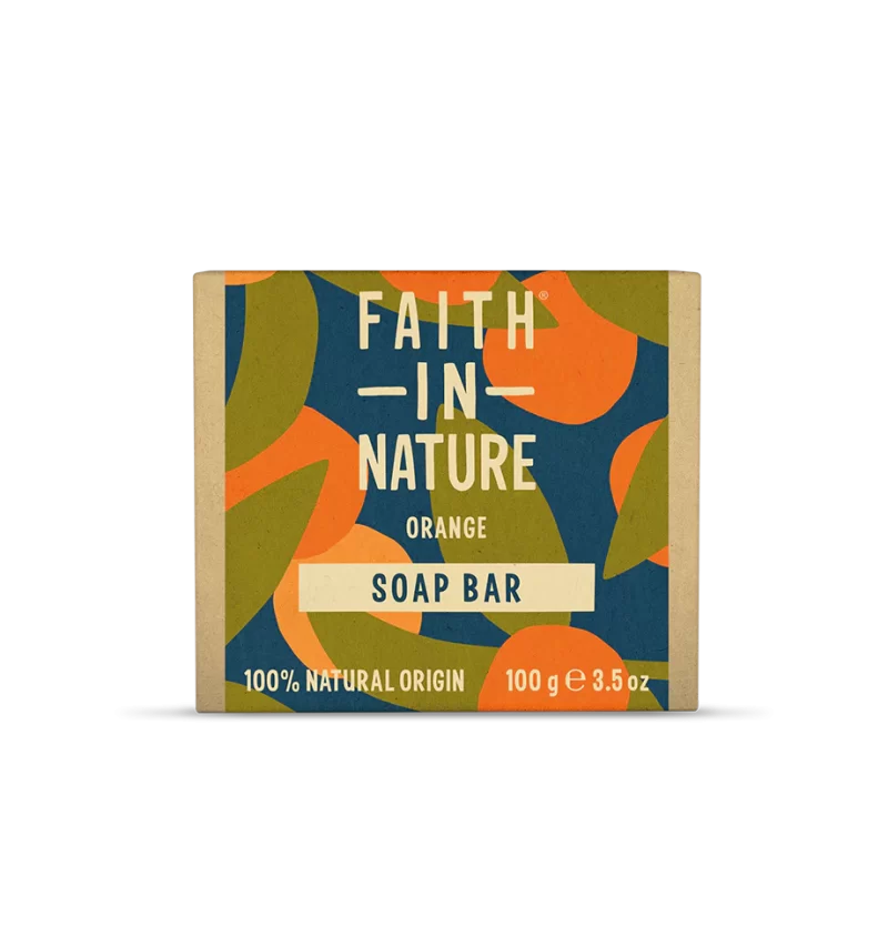 Faith in Nature Orange Soap Bar (100g)