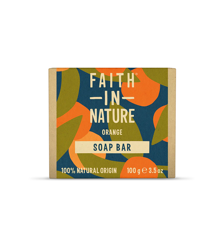 Faith in Nature Orange Soap Bar (100g)