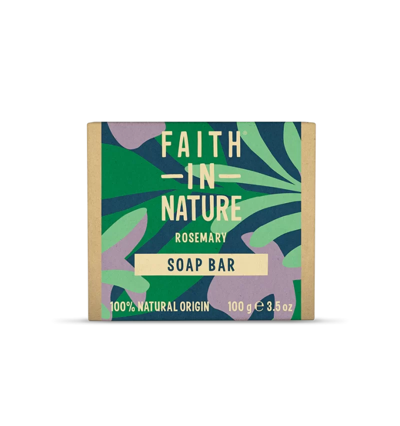 Faith in Nature Rosemary Soap Bar (100g)