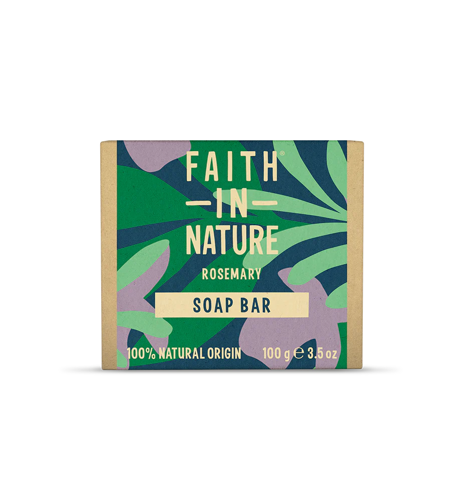 Faith in Nature Rosemary Soap Bar (100g)