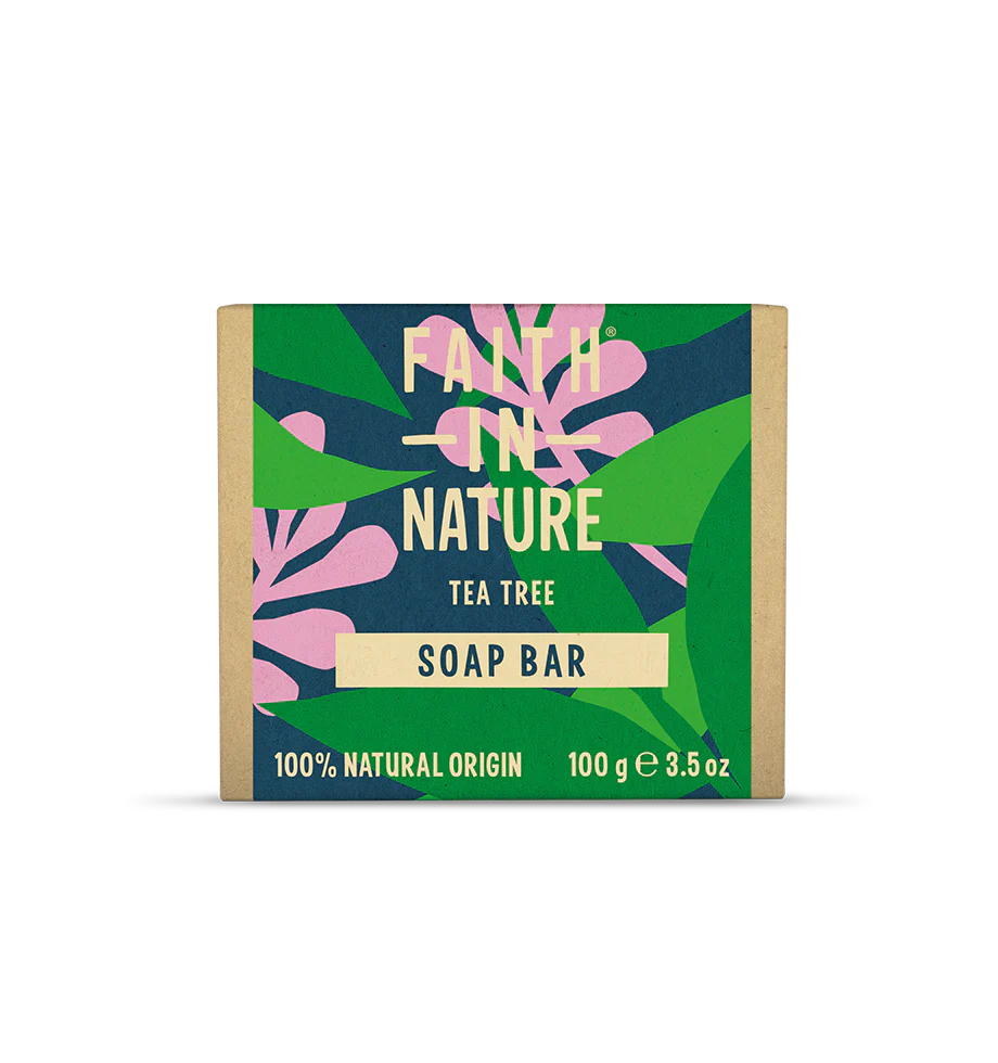 Faith in Nature Tea Tree Soap Bar (100g)