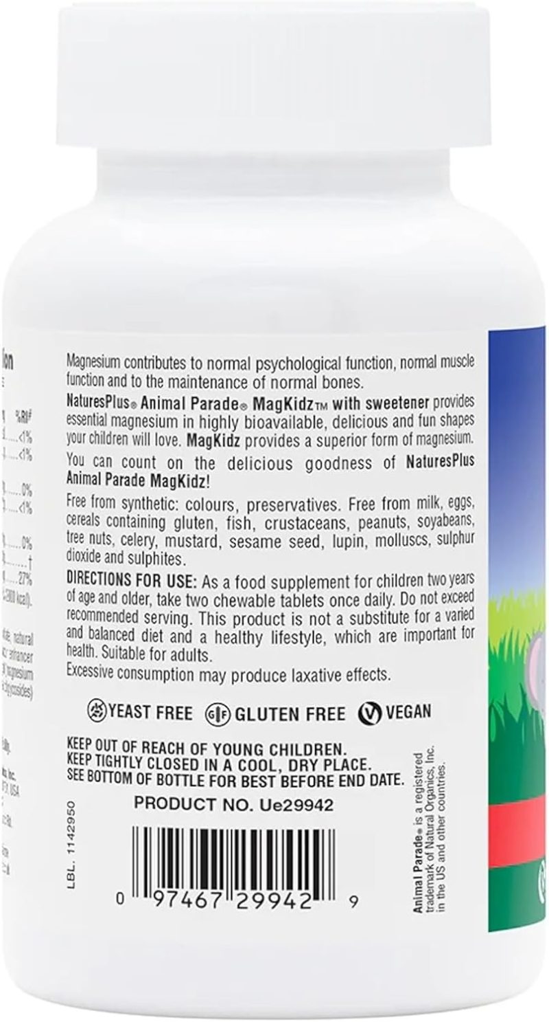 NaturesPlus Animal Parade MagKidz - 90 Chewable Tablets - Image 3