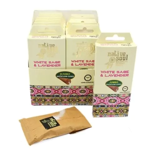 Native Soul Backflow Incense Cones
