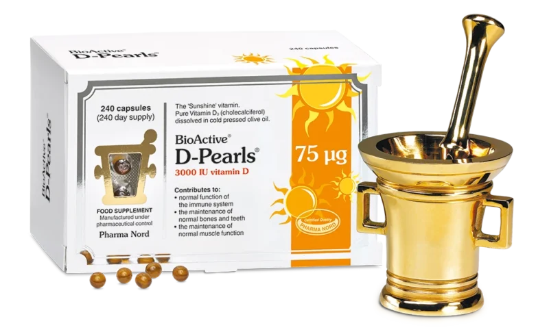 Pharma Nord BioActive D-Pearls 75 µg