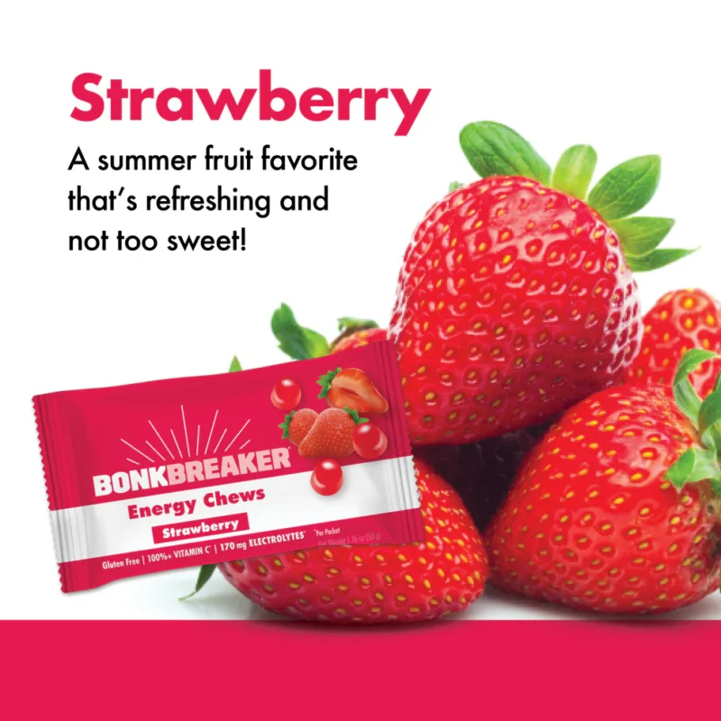 Bonk Breaker Strawberry Energy Chews - Image 2