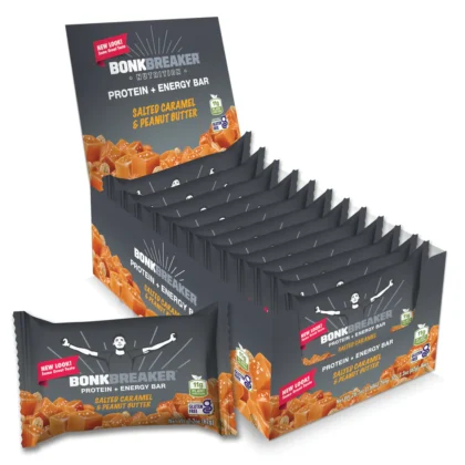 Bonk Breaker Salted Caramel and Peanut Butter Bar