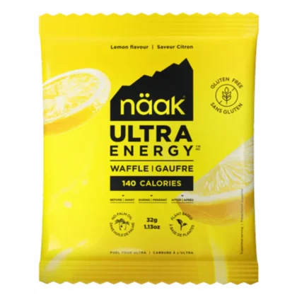 Näak Energy Waffle Lemon 30g Lemon (gluten-free)