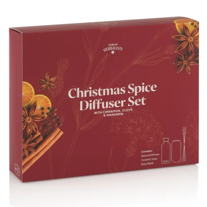 Dublin Herbalists Christmas Spice Natural Reed Diffuser Gift Set