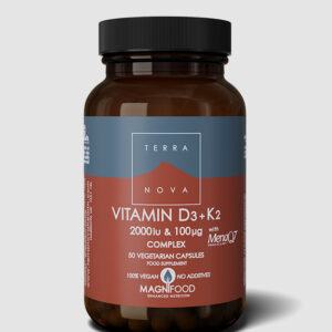 Terranova Vitamin D3 2000iu & K2 100µg Complex