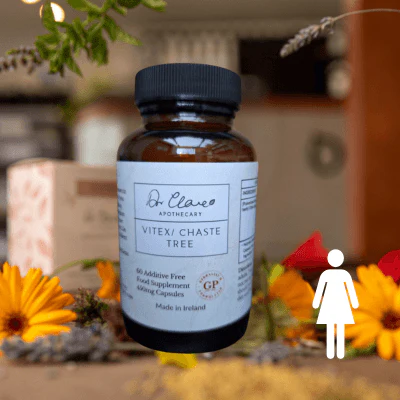 Dr Clare Vitex Agnus Castus (Chasteberry) Capsules – 450 mg - 60 Capsules