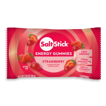 SaltStick Energy Gummies – Strawberry