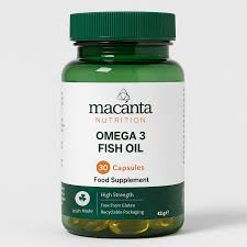 Macánta Omega-3 Fish Oil - 30 capsules