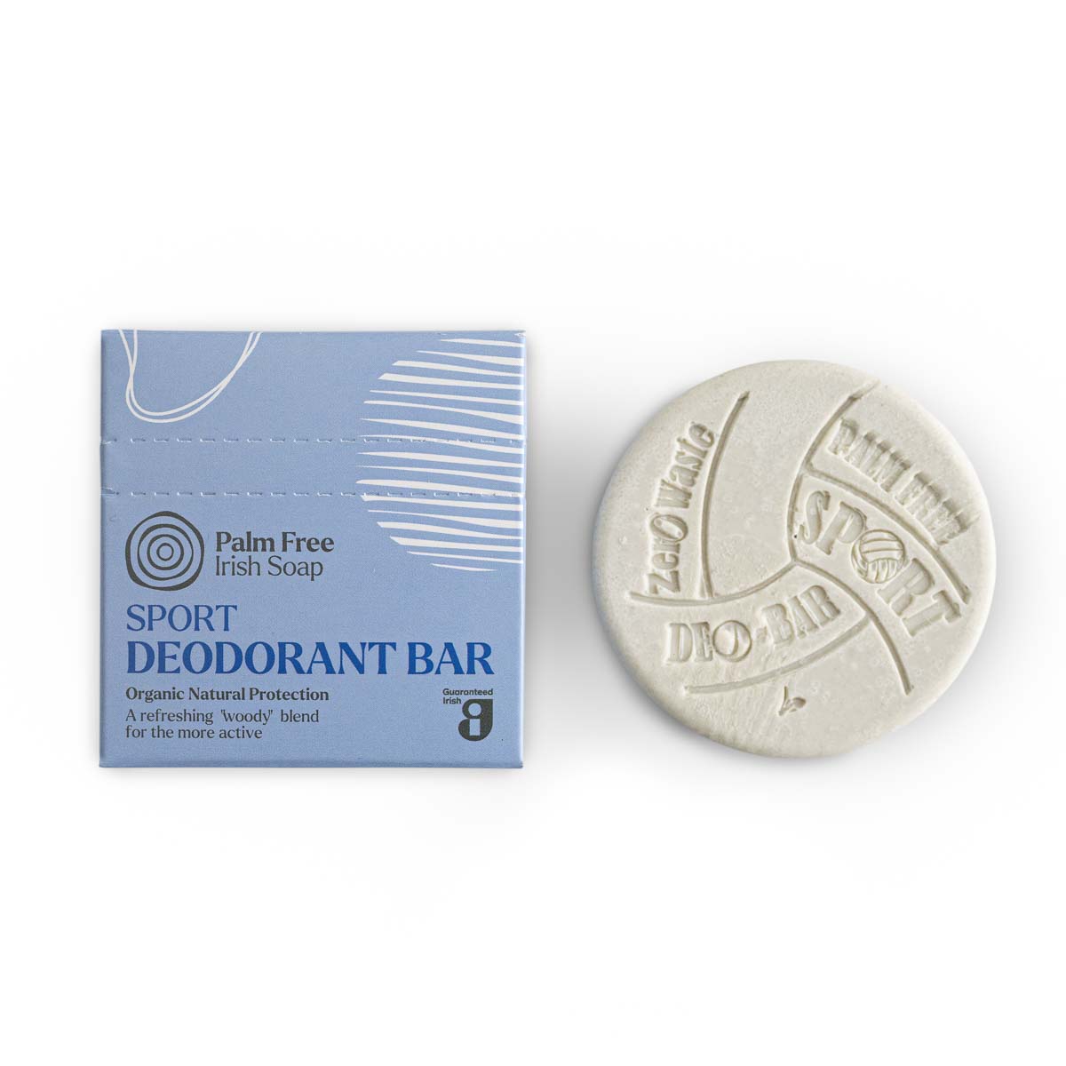 Palm Free Irish Soap Sport Deodorant Bar - Image 2