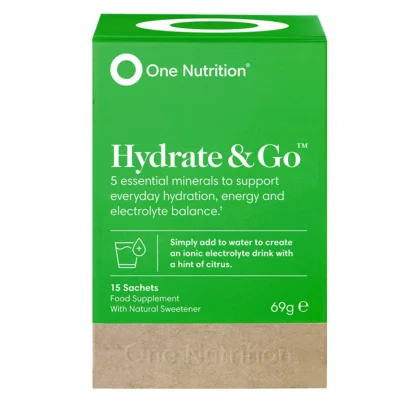 One Nutrition® Hydrate & Go™ – 15 powder sachets