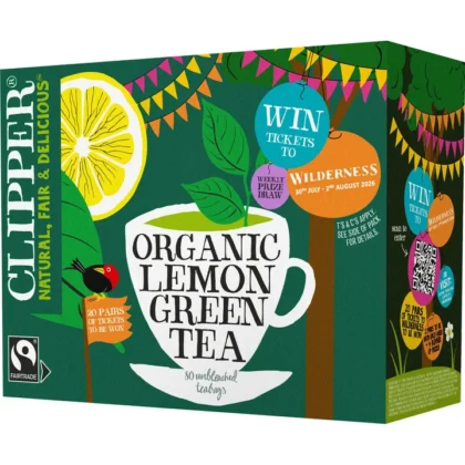 Clipper Organic Green Tea with Lemon