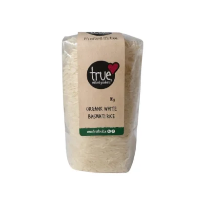 True Natural Goodness Org White Basmati Rice 1kg