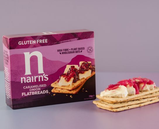 Nairn's Caramelised Onion Flatbreads 150g - Image 2