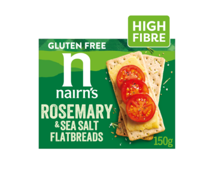 Nairn's Rosemary & Sea Salt Flatbreads 150g